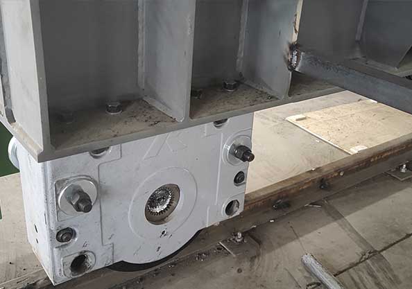 Material Handling block wheel system