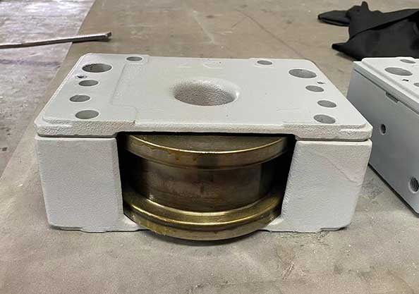 Industrial 200 Wheel Blocks with Geared Motor