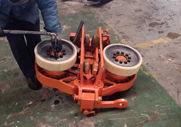 Drive wheels for Monorail Systems