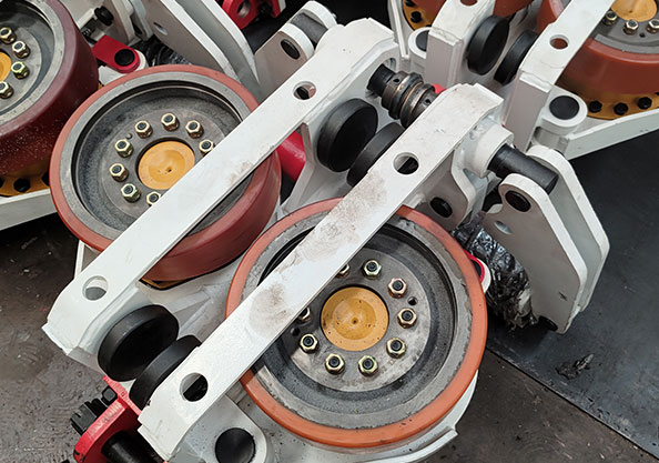 VULKOLLAN® Drive wheels for Monorail Systems