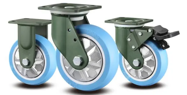 Polyurethane coating wheels