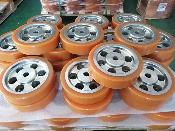 12" x 3" Vulkollan Tread Drive Wheels