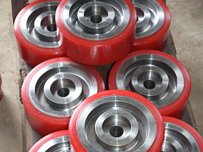 PU friction drive wheels