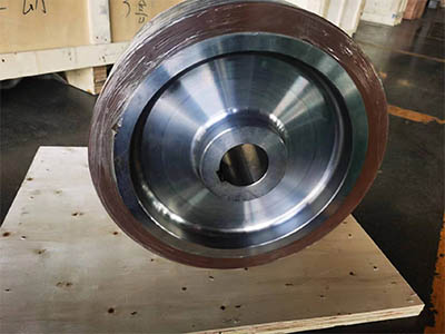 Polyurethane Press-on Forklift wheel