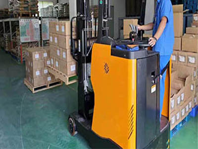 The polyurethane wheel used in forklift 