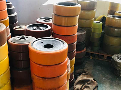 Logistics Industry Polyurethane NDI Forklift Wheel