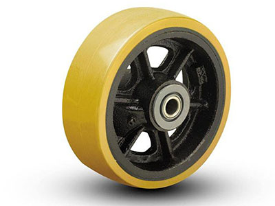 Stainless Centre Polyurethan Forklift Wheel