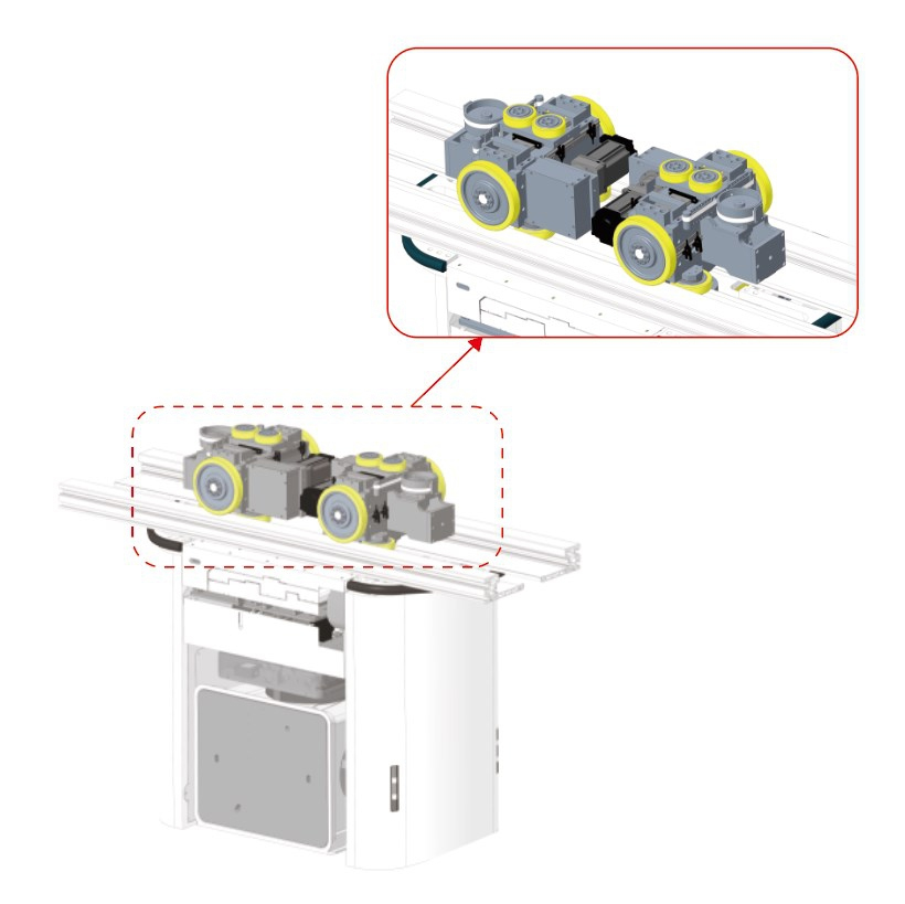 OHT (Overhead Hoist Transfer) wheels