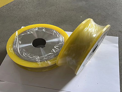 U Groove Polyurethane Wheels for Heavy Duty Industry